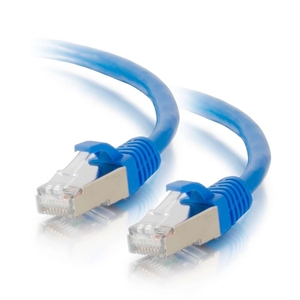 C2g 6in Cat6 Snagless Stp Cable-bl