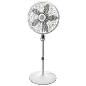 Lasko Products 18" Pedestal Fan White