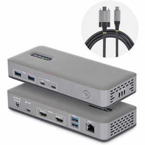 Startech.com Usb C Dock 2x Hdmi 100w Pd