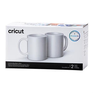Cricut Small Ceramic Mug White 2