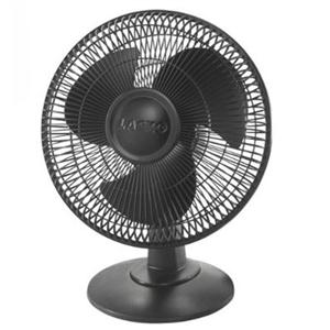 Lasko Products 12" Table Fan 3 Speed Black