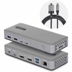 Startech.com Usb C Dock 2x Dp 100w Pd