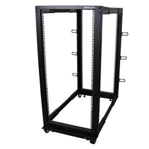 Startech.com 25u Adj Depth 4 Post Rack