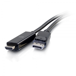C2g 10ft Dp to Hdmi Cbl 4k Black