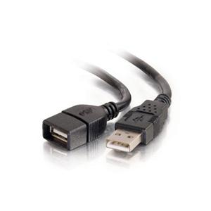 C2g 6' Usb 2 a M to F Cable Black