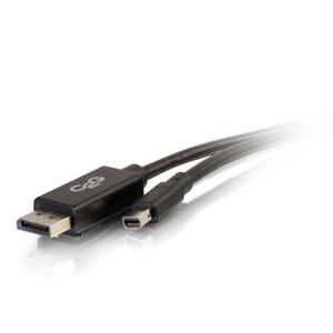 C2g 6' Mini Dp to Dp Cable Black
