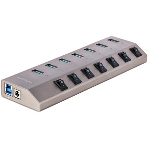 Startech.com 7-pt Usb Hub W/on/off Switches