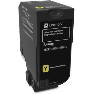 Lexmark Cs725 Yellow Hyrp Toner Crtrdg