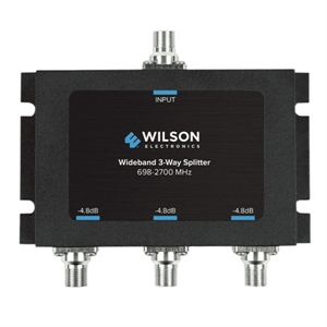 Wilson Electronics Splitter 3 Way 4.8 F Connector