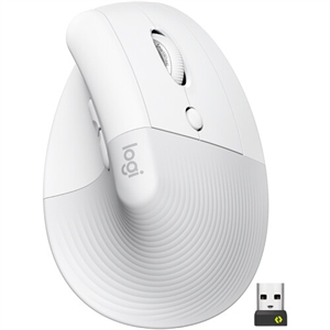 Logitech Core Lift Vertical Ergo Mouse White