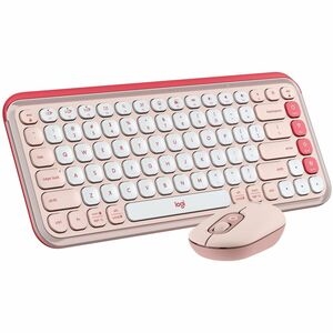 Logitech Core Pop Icon Combo Rose Off White