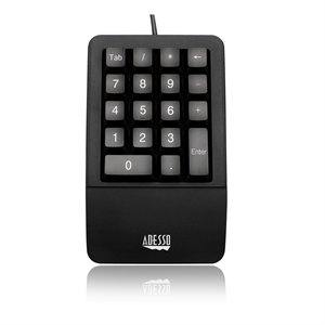 Adesso Inc. Ergo Spillproof Numeric Keypad