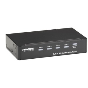 Black Box Corporation 1x4 Hdmi Splitter Audio