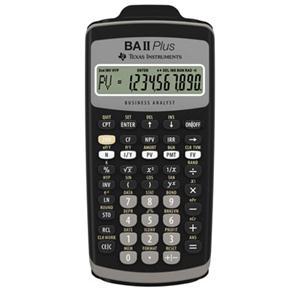 Texas Instruments Ti Ba Ii Plus Calc Slide Case