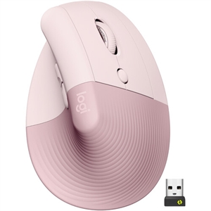 Logitech Core Lift Vertical Ergo Mouse-rose