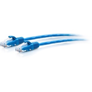 C2g 3ft Cat6a Blue Slim Ethernet
