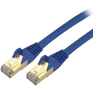Startech.com 12ft Blue Cat6a Stp Cable