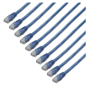 Startech.com 1 Ft. Cat6 Cable Pack Blue
