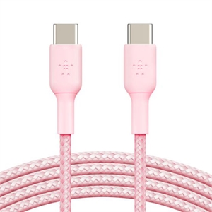 Belkin Braided C C 2.0 2m Pink