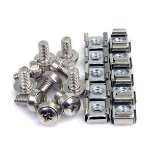 Startech.com M6 Cage Nuts and Screws Taa