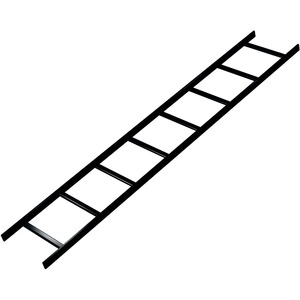 Mid Atlantic Legrand Av Inc Cable Ladder,6'x12,blk,1p