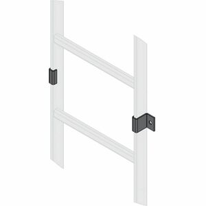 Mid Atlantic Legrand Av Inc Ladder Wall Clamp,1pr