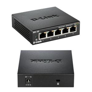D-link Systems Switch 5-port Gigabit Desktop