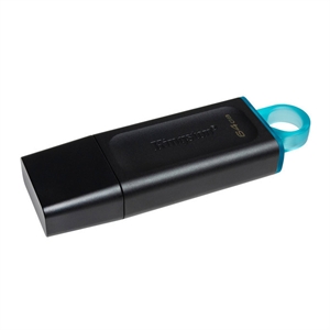 Kingston 64gb Usb3 2 G1 Dte Blk Teal