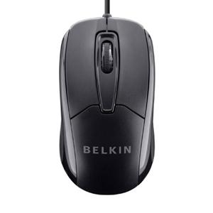 Belkin Wired Ergonomic Usb Mouse Blk
