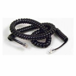 Belkin 12' Rj11m/m Coiled Cord Blk