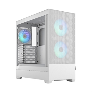 Fractal Design Pop Air Rgb White Clear Tg