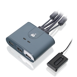 Iogear 2-port Full Hd Kvm Switch With