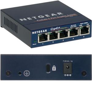 Netgear Switch 5-port 10/100/1000mbps