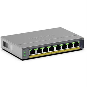 Netgear 8-p Gig Easy Smart Poe+ Switch