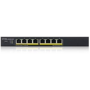 Zyxel Communications 8 Port Gig Web Mgd Poe Switch
