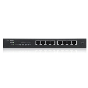 Zyxel Communications 8 Port Gig Poe Web Smart Swtch