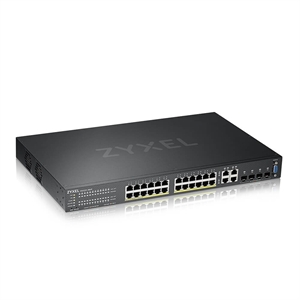 Zyxel Communications 24 Port Gig Poe Plus 1yr Np