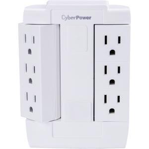 Cyberpower 6 Outlet Swivel Wall Tap