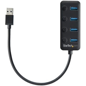 Startech.com 4-port Usb 3.0 Hub with On/off