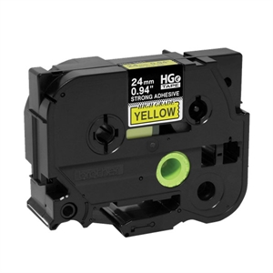 Brother Mobile Solutions Black Ink on Yellow Label 5pk