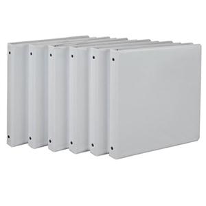 Samsill Economy View Binder .5" W 6pk