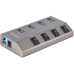 Startech.com 4-pt Usb Hub W/on/off Switches