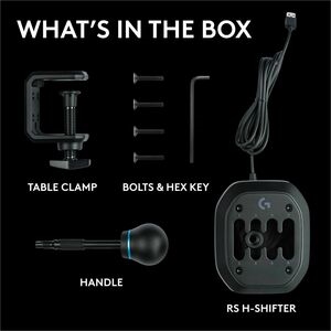 Logitech Core Logitech G Rs H-shifter -black