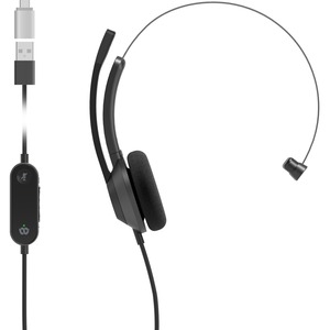 Cisco Systems 321 Wired Single On-ear Carbon