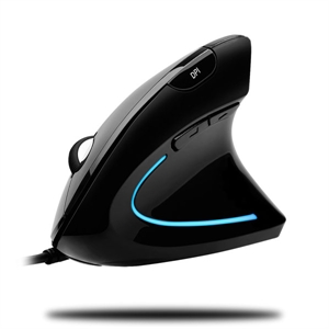 Adesso Inc. Vertical Ergonomic 6 Btn Mouse