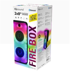 Supersonic Iq Sound 2x8" Bt Speaker