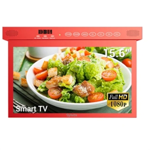 Sylvox Tv Kitchen Tv Red 15.6