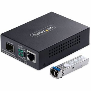 Startech.com Sm Lc Fiber Media Converter