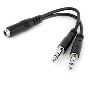 Startech.com 3.5mm 3 Pin Headset Splitter