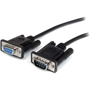 Startech.com 1m Black Db9 Serial Cable M F